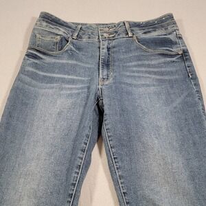 Mossimo High Rise Skinny Jeans Women's Size 8 Blue Denim‎ Pants Classic 5 Pocket